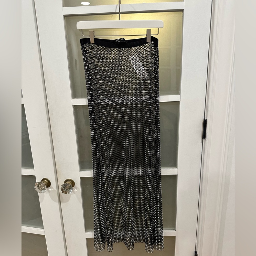 Silence + Noise mesh skirt NWT